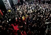 برگزاری مراسم باشکوه ادای احترام به پیکر امام شهید در فرودگاه نجف
