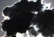 دود در آسمان مشهد مربوط به حریق اراضی است