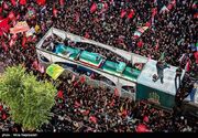 طوفان «اشک و انتقام» در مشهدالرضا/ وقتی خراسان‌جنوبی در سوگ رهبر حماسه آفرید