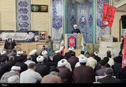 بیجار یکصدا برای قائد شهید امت؛ تجدید میثاق مردم با راه مقاومت+فیلم