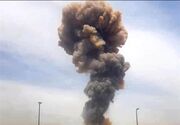اصابت پرتابه دشمن آمریکایی در هنگام
