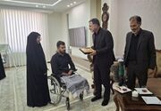 تجدید میثاق دفتر نظارت انتخابات کرمانشاه با خانواده شهدا+تصاویر