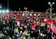 فریاد خونخواهی ‌رهبر شهید در حرم مطهر رضوی طنین‌انداز شد