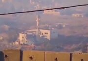 منفجر کردن مسجدی در جنوب لبنان توسط ارتش رژیم اسرائیل
