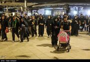 ببینید| 7 روز تا اربعین/ تردد ‌زائران از مرز مهران میلیونی شد