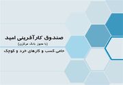 صندوق کارآفرینی امید در مناطق محروم، هم‌وزن بانک‌های بزرگ است