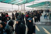 مهران؛ تپشگاه عشق در گرما/خدمت و امنیت پای کار زائران اربعین+فیلم