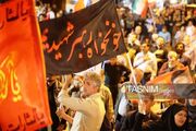 طنین فریاد مرگ بر آمریکا در 154 امین شب ایستادگی مردم یاسوج+تصاویر
