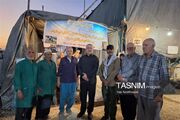 بازدید استاندار خراسان جنوبی از مواکب اربعین در نجف و کوفه