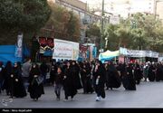 آیین جاماندگان اربعین حسینی در مشهد از میدان بسیج تا حرم رضوی