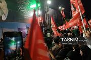 بوشهری‌ها در اجتماع شبانه 155خونخواهی رهبر شهید را فریاد زدند