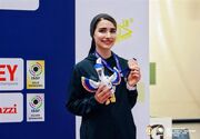 هانیه رستمیان در جایگاه پنجم رده‌ بندی جهانی