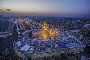 آماده شدن آستان مقدس حسینی برای مراسم اربعین سال آینده