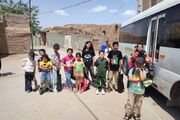 لبخند در مسیر روستاهای قشم برای ثبت بر لبان کودکان