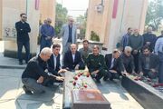 تجدید میثاق اصحاب رسانه همدان با شهدا در روز خبرنگار