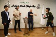 رونمایی از توپ لیگ‌های پایه فوتبال تهران