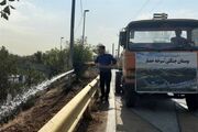 اخبار تهران| آبیاری ویژه 600 هکتار از بوستان جنگلی سرخه‌حصار