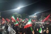 پرچم‌های عشق به وطن در صدوشصت‌وششمین شب اقتدار سمنان برافراشته شد