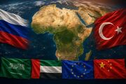 رقابت ترکیه با روسیه در آفریقا بر سر حوزه نفوذ