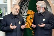 وزیر آموزش و پرورش خادم افتخاری حرم مطهر رضوی شد