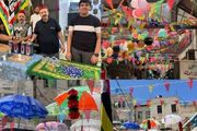 جشن میلاد پیامبر(ص) در فلسطین و یمن/ شادی کودکان غزه زیر سقف چادرها