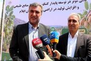 افتتاح 58 پروژه عمرانی و اقتصادی در ایوان