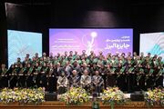 تجلیل از 58 نخبه علمی کشور در شصت‌وچهارمین سال جایزه البرز