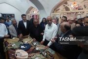 بازارچه صنایع‌دستی دهدشت افتتاح شد+تصاویر