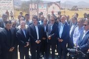 کلنگ‌زنی فاز دوم نیروگاه خورشیدی 100 مگاواتی فیروزآباد