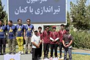کسب مقام سوم توسط تیم همدان در لیگ برتر تیراندازی باکمان