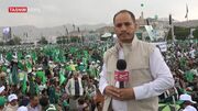 اجتماع میلیونی یمنی‌ها در جشن میلاد پیامبر (ص) در دوازدهمین سال محاصره