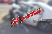 واژگونی خودرو در محور ساغند ـ چادرملو 2 کشته برجا گذاشت
