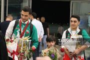 استقبال پرشور جامعه کاراته استان کرمان از نایب‌قهرمانان آسیا