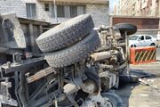 7 مصدوم در تصادف زنجیره‌ای در بزرگراه یادگار امام