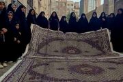 گره‌هایی که به عرش پیوند می‌خورد؛ قالی‌های خراسان جنوبی برای عتبات
