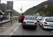 آغاز موج بازگشت مسافران/ترافیک سنگین در محورهای شمالی و زیارتی