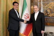 دیدار سفیر و سرکنسول جدید ایران در قزاقستان و کربلا با عراقچی