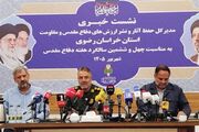 افتتاح 8 یادمان شهید گمنام در خراسان رضوی