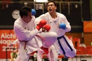 پایان کار کاراته با 2طلا، 3نقره و قهرمانی/برادران نعمتی در کنار روحانی