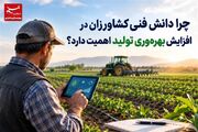 گزارش|چرا دانش فنی کشاورزان در افزایش بهره‌وری تولید اهمیت دارد؟