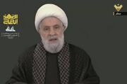 شیخ نعیم در سالگرد شهادت حسن نصرالله؛ ادامه مقاومت تا اخراج اشغالگران