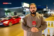 تسنیم بغداد| راهپیمایی و تحصن مخالفان تحریم هوایی ایران در شهرهای عراق