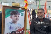 امسال زمستان سردی دارم/روایت سوزناک پدری که آمریکا فرزندش را شهید کرد