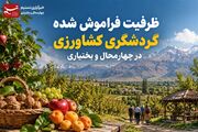 گزارش |ظرفیت فراموش شده گردشگری کشاورزی در چهارمحال و بختیاری
