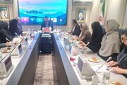دیدار شورای اتحادیه زنان کارآفرین بریکس با غریب آبادی