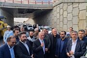افتتاح تقاطع غیرهمسطح میدان امام(ره) بروجرد در 29 مهر