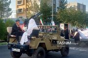 جیپ عروس در میان 30 هزار جان‌فدا؛ آغاز زندگی مشترک در قاب بیرجند