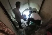 سقوط مرگبار در چاهک آسانسور ساختمان نیمه‌ساز در هشتگرد