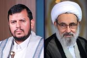 پیام رهبر انصارالله یمن به دبیرکل جمعیت دفاع از ملت فلسطین