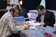 بررسی مشکلات بیش از 100 نفر از شهروندان در میز ارتباطات مردمی دشتی